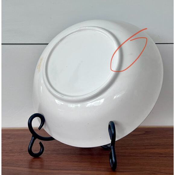 Vintage W.S. George Half Century 9” Vegetable Bowl - Picture 7 of 11